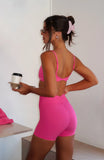 Motivate You Sports Bra Bubblegum