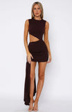 Smiling At You Mini Dress Plum