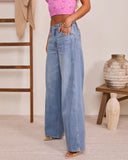 Auralei Rigid Mid Rise Baggy Wide Leg Jeans