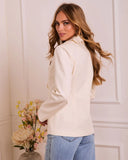 Jaylena Scallop Trim Blazer