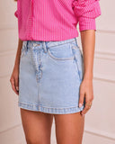 Avenah Denim Mini Skort