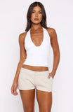 Finding My Way Shorts Cream