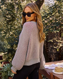 Ski Time Graphic Knit Sweater
