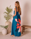 Sunkissed Escape Abstract Maxi Dress