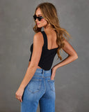 Izara Cropped Corset Top