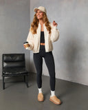 Sunday Still Sherpa Bomber Jacket