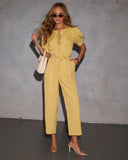 Paulina Waist Tie Jumpsuit