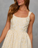 Samar Fit And Flare Midi Dress
