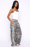 Make Me Promises Pants Camo Print