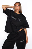 Make It Or Break It Oversized Tee Black