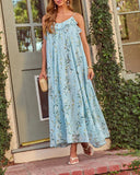 Petaline Poise Floral Maxi Dress