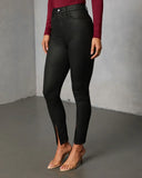 Kourtney Super Stretch High Rise Coated Jeans