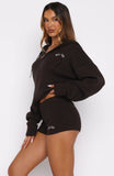 Floating By Knit Shorts Chocolate