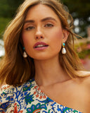 Tidal 18k Gold Plated Drop Earrings