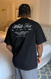 At Second Glance Oversized Tee Black