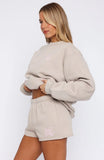 Love You Forever Lounge Shorts Moon