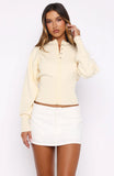 Cindy Cinched Knit Top Butter