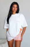 Care For You Oversized Tee White