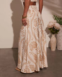 Coastal Views Tropical Maxi Skirt