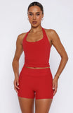Body Pump Active Tank Cherry Red