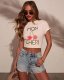 Mon Cheri Short Sleeve Graphic Tee