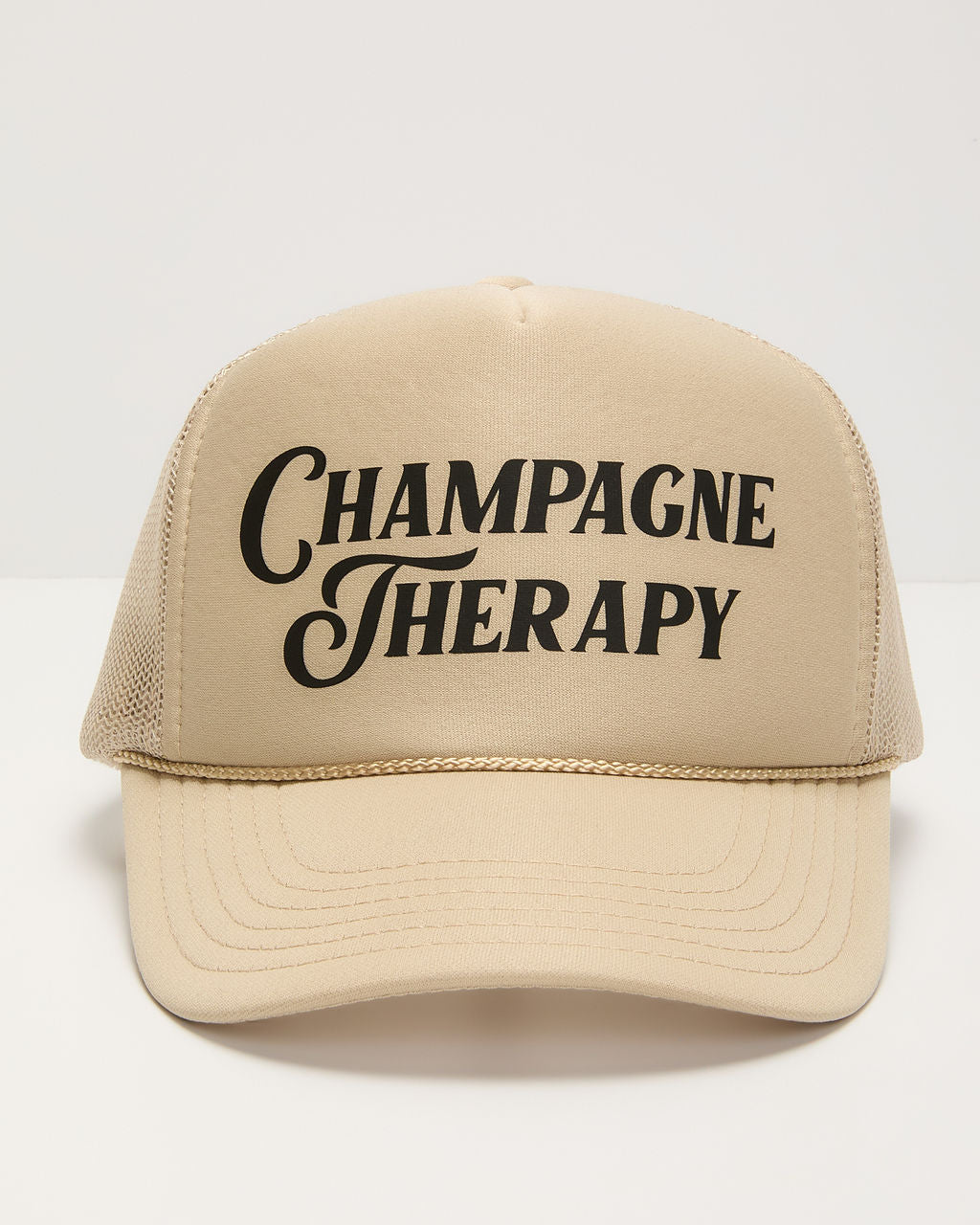Champagne Therapy Trucker Hat