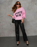 Dance Mom Knit Pullover Sweater