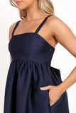 Isla Midi Dress Navy