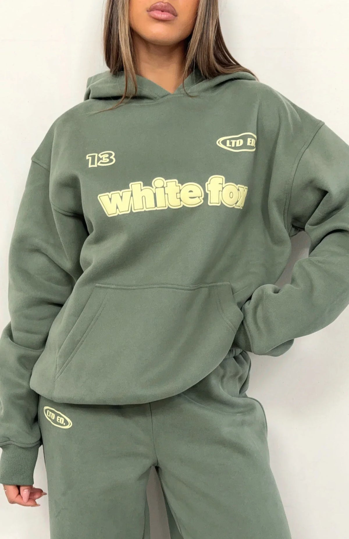 Ready To Go Oversized Hoodie Khaki