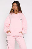 Lucky Thirteen Shaya Oversized Hoodie Soft Pink