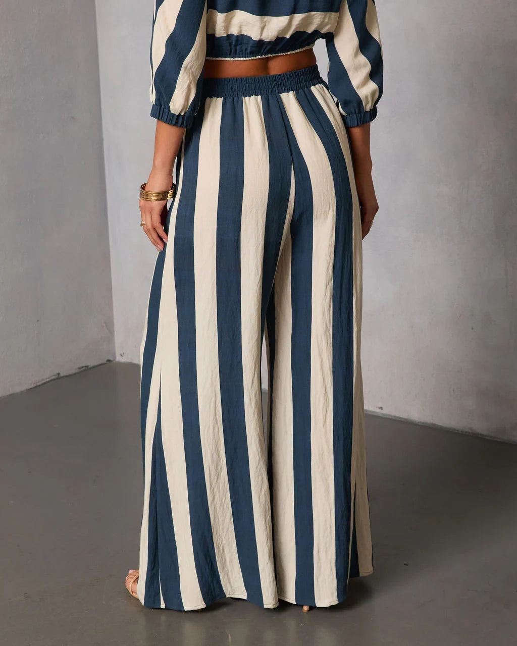 Sorina Striped Wide Leg Pants