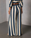 Sorina Striped Wide Leg Pants