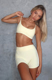 Motivate You Sports Bra Lemon