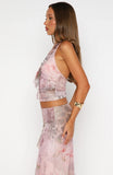 Let It Breathe Halter Top Paisley Dreams