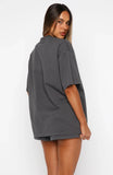 Daydreamers Madeline Oversized Tee Volcanic