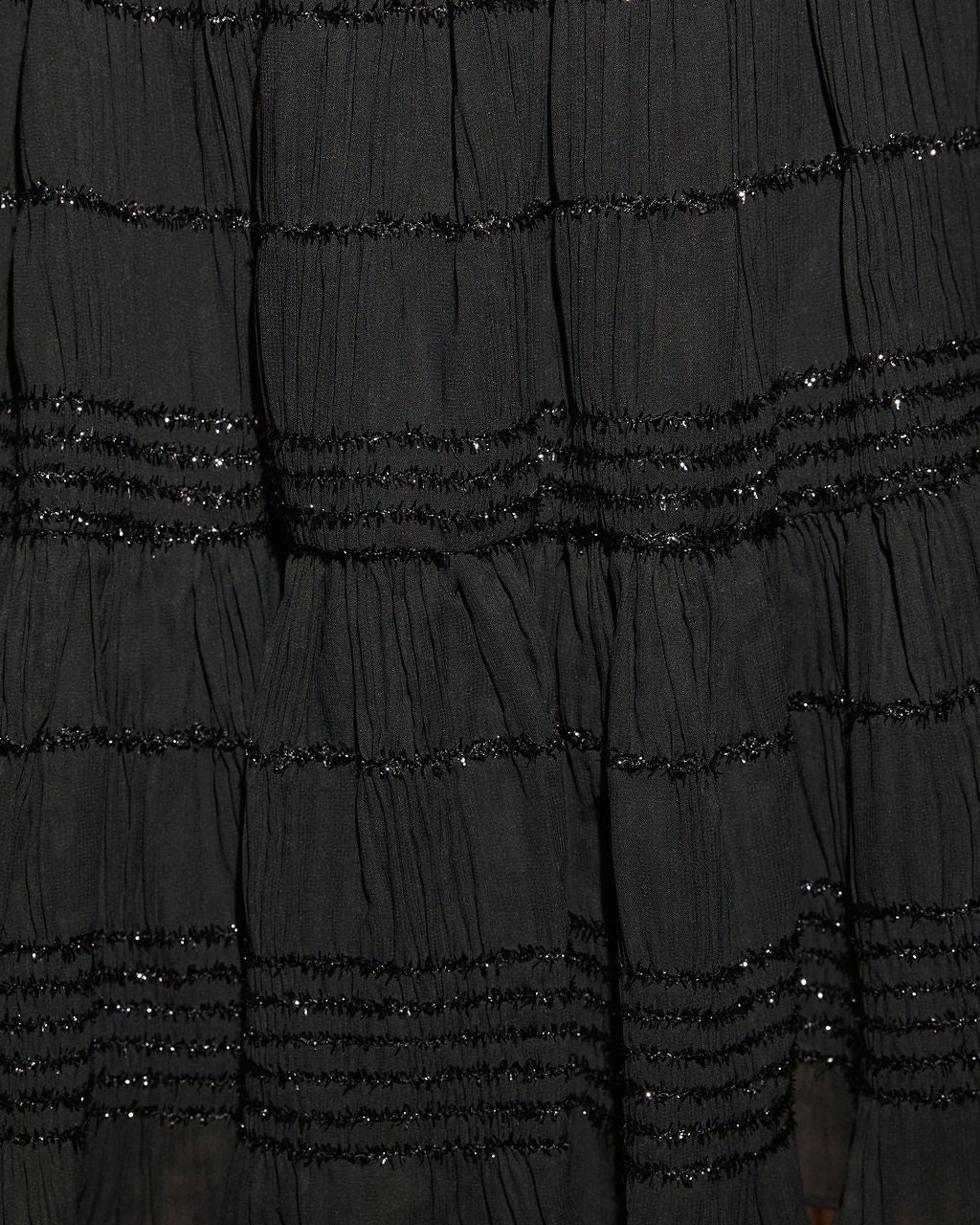 Serving Up Lurex Mockneck Mini Dress