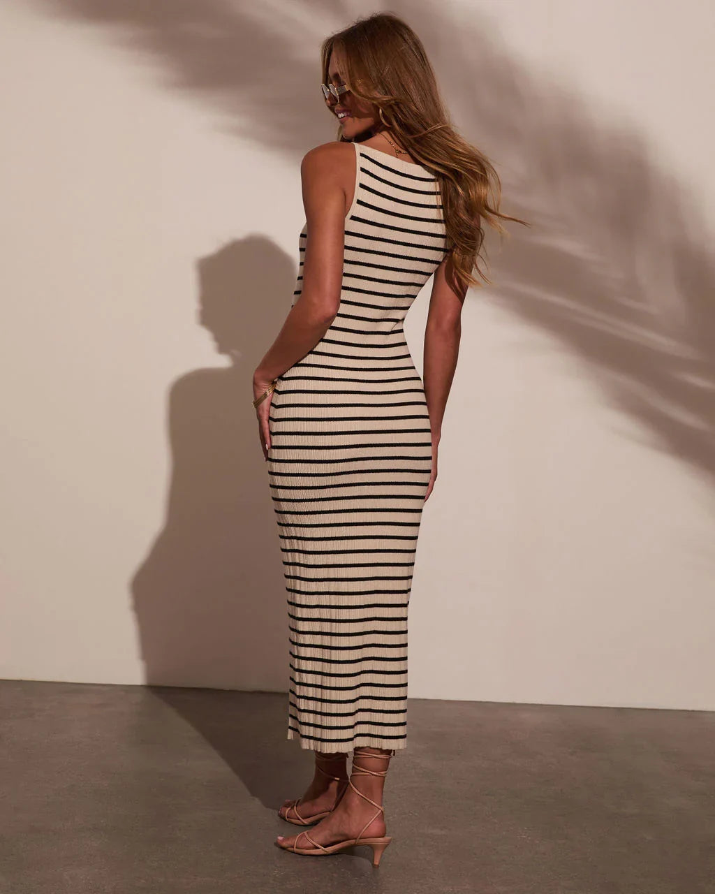 Izie Striped Maxi Dress
