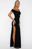 New Character Unlocked Maxi Dress Black