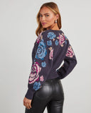 Zandra Floral Sweater