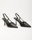 Isabel Pointed Toe Slingback Heels