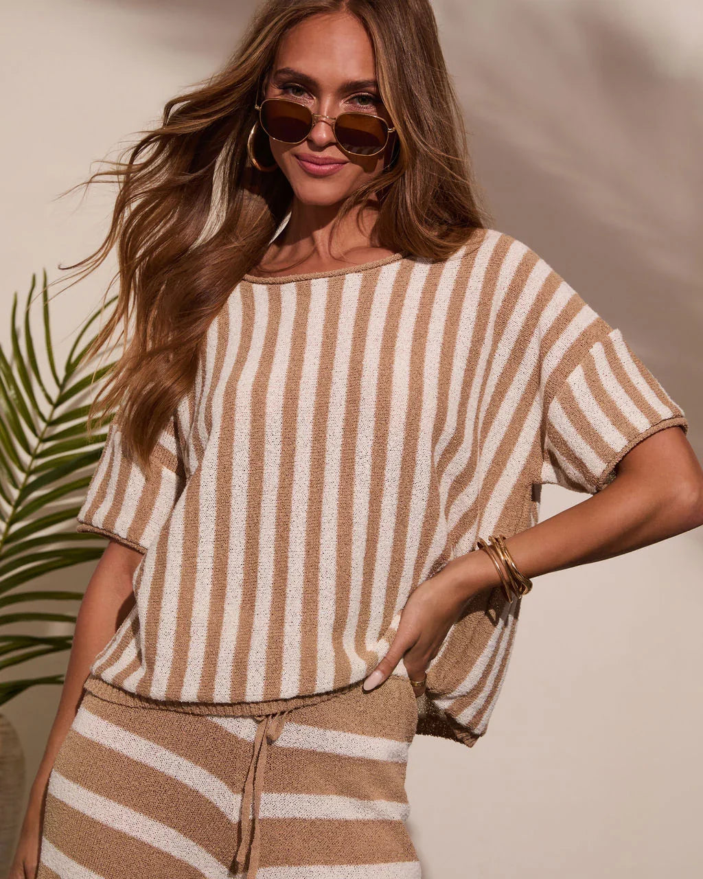 Marley Striped Knit Tunic