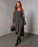 Malissa Knit Bodycon Midi Dress