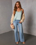 Out After Eight Lace Trim Camisole