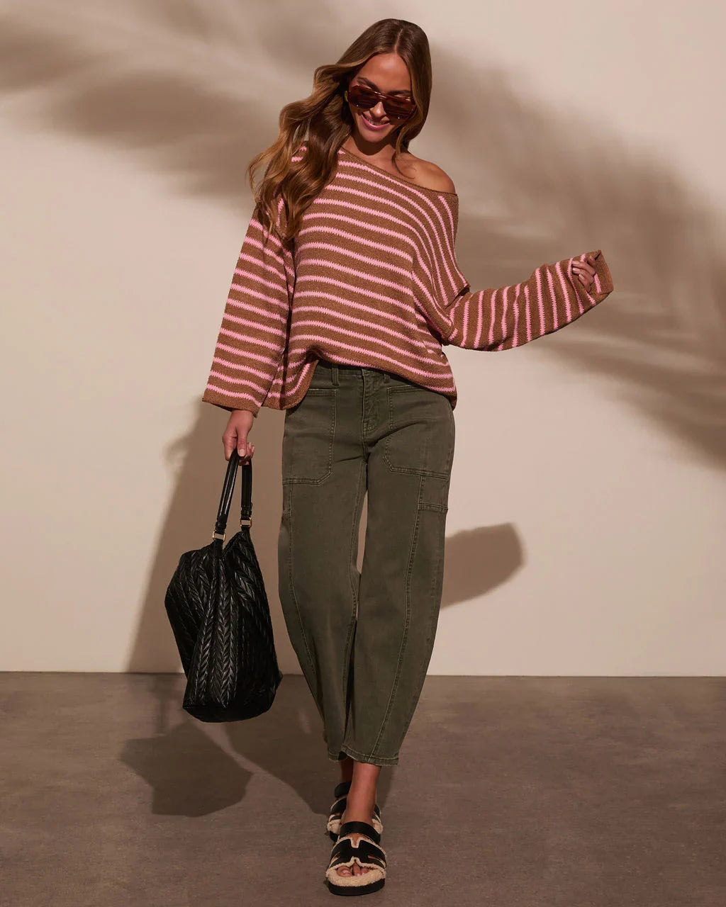 Pippa Striped Knit Sweater