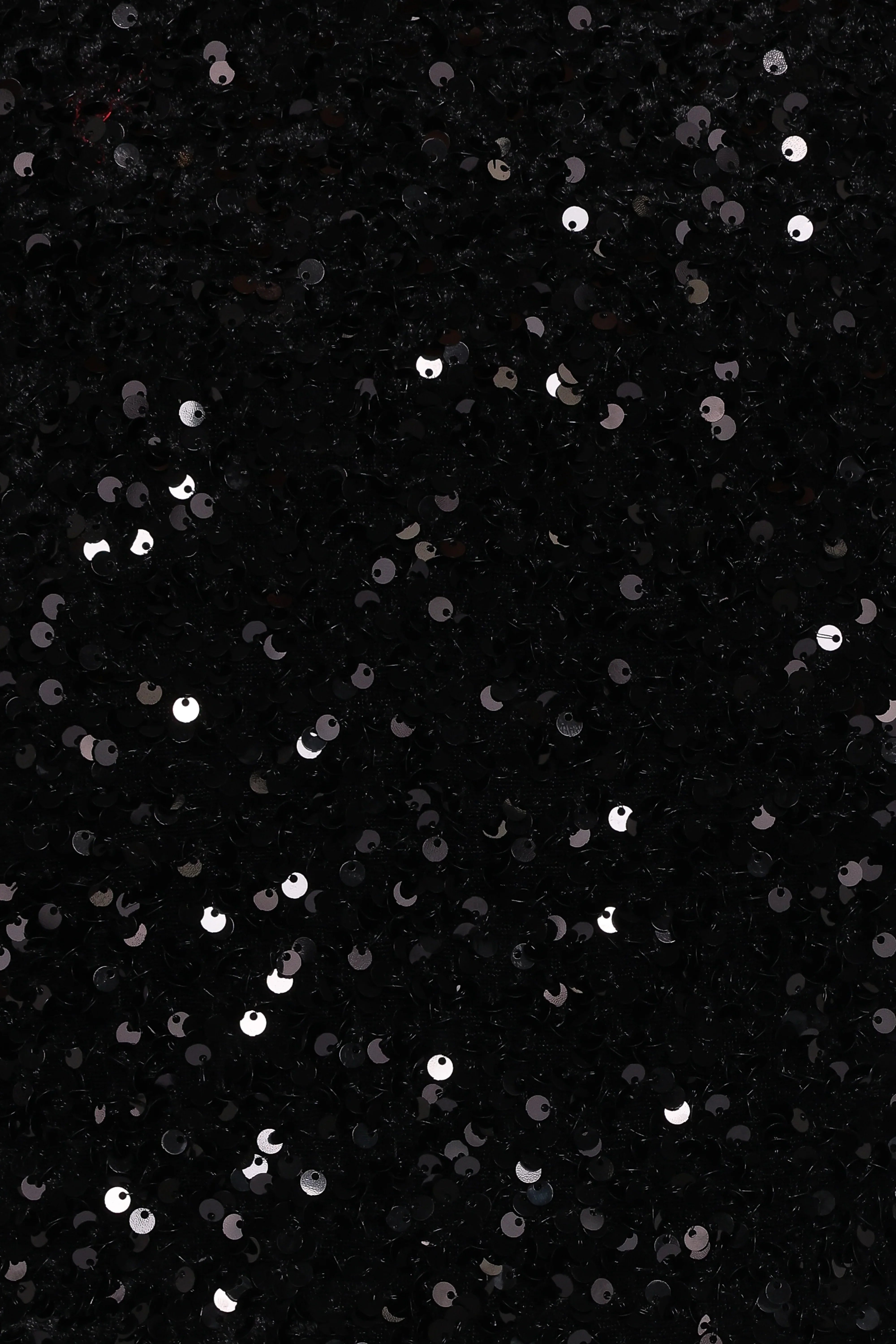 Leilani Midi Sequin Skirt Black