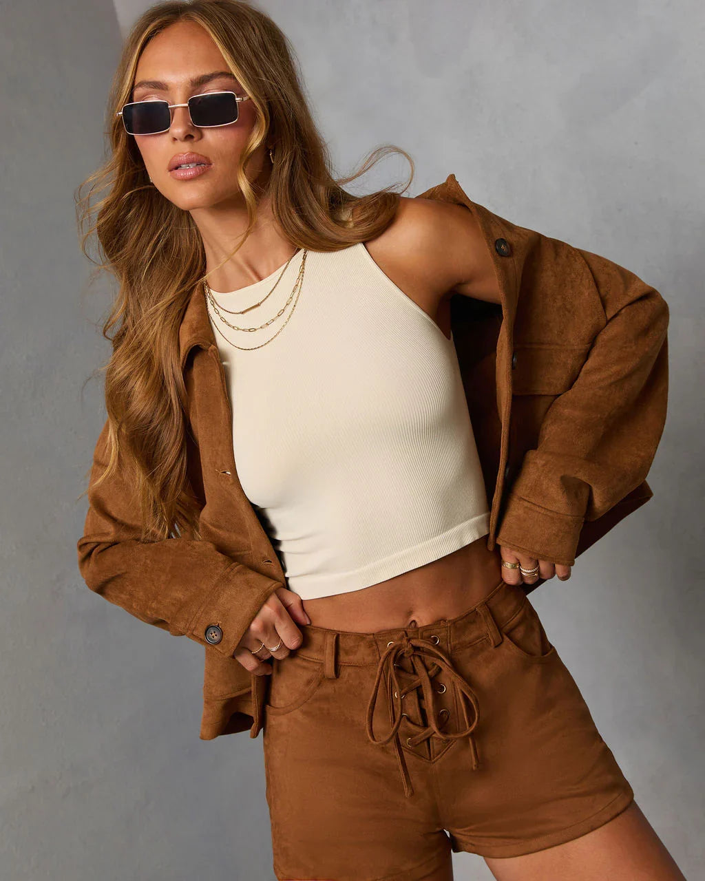 Autumn Muse Suede Jacket