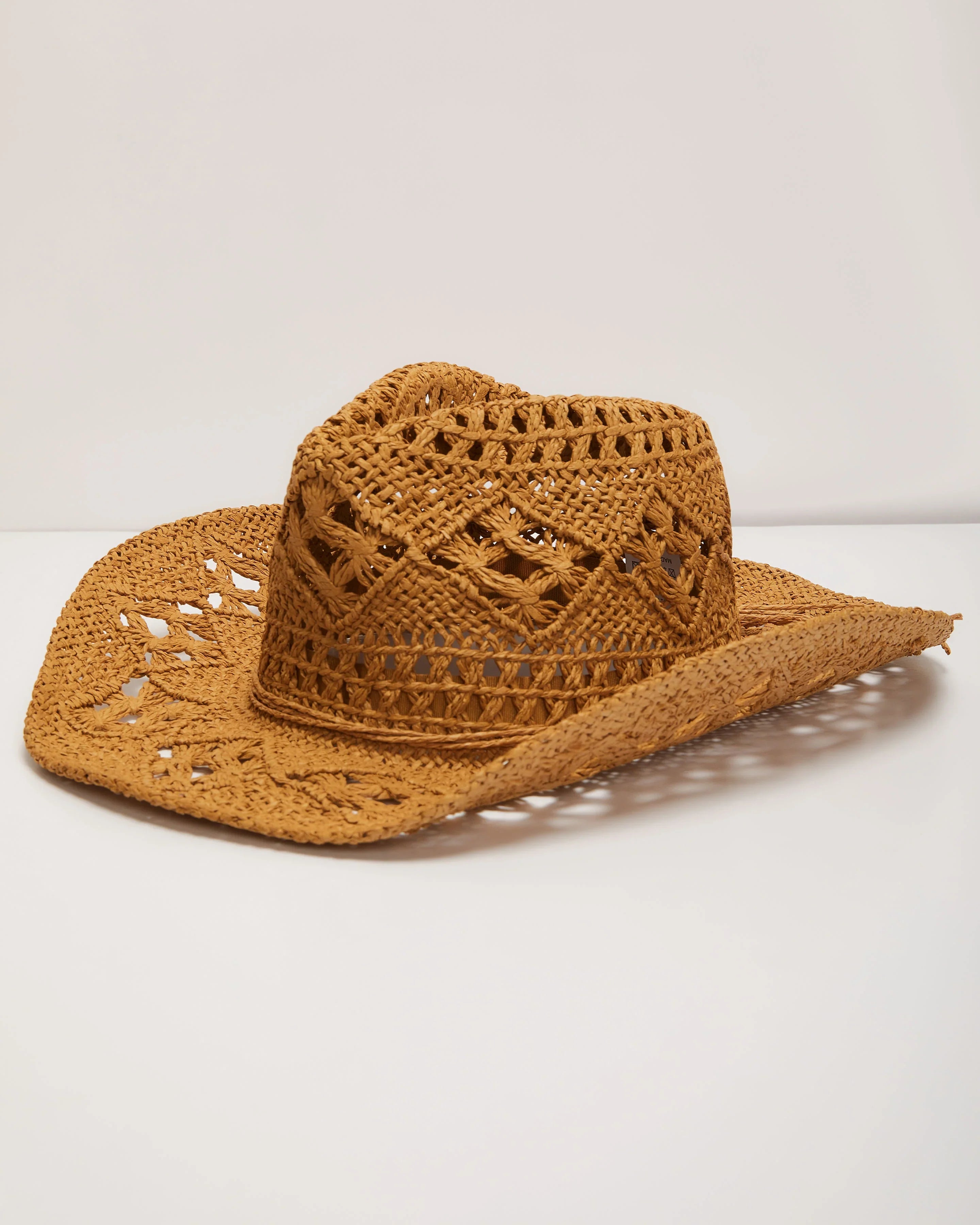 Cattleman Cowboy Straw Hat