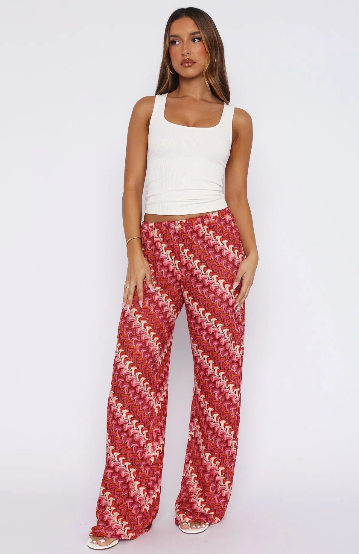 Long Desire Pants Berry