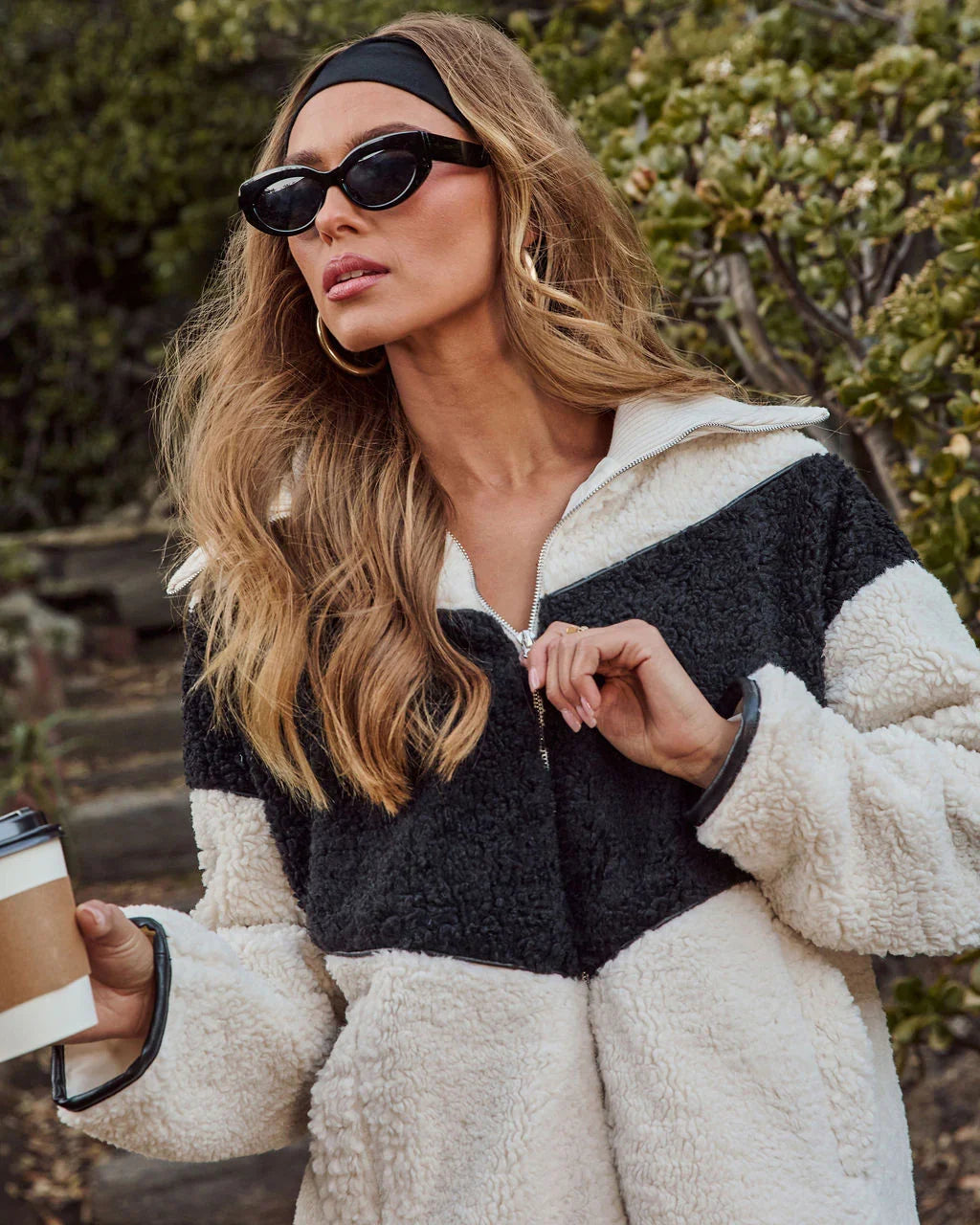 Homestead Winter Color Block Teddy Jacket