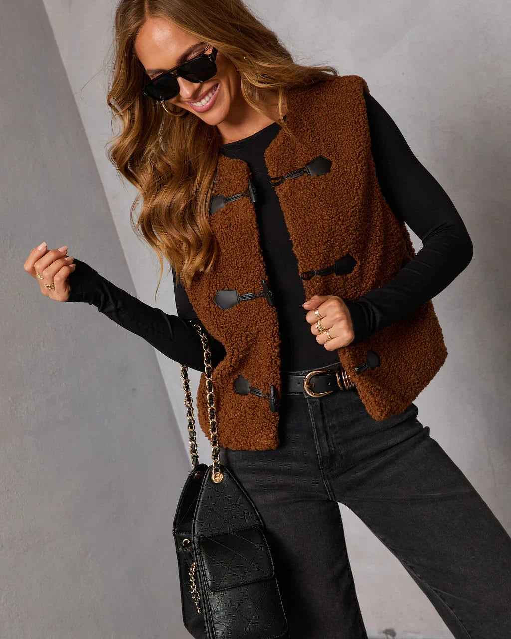 Toffee Drop Teddy Vest
